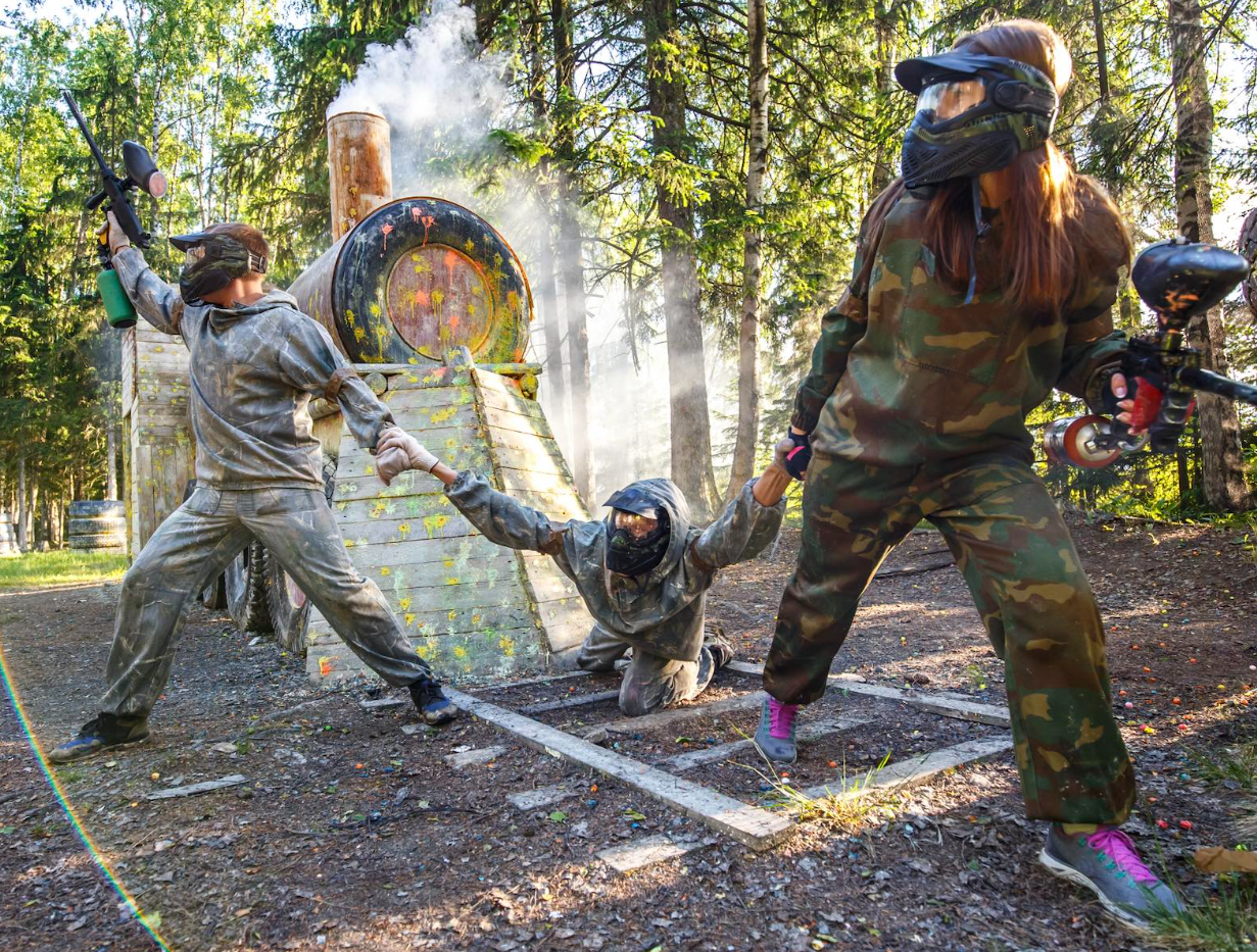 Fully-Loaded Adults Paintball Session in Littlehampton gallery 4