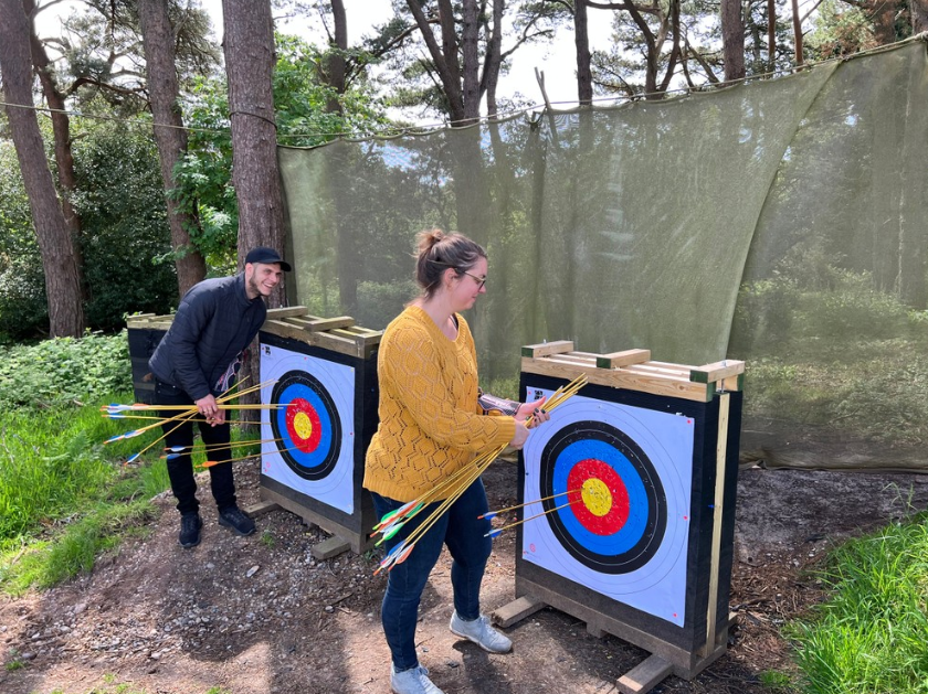 Archery, Crossbow and Axe Throwing Trio Session in Dorset gallery 4