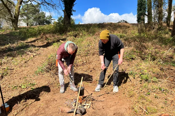 Rewilding Retreat in Dorset with Archery, Bushcraft and Drumming gallery 3