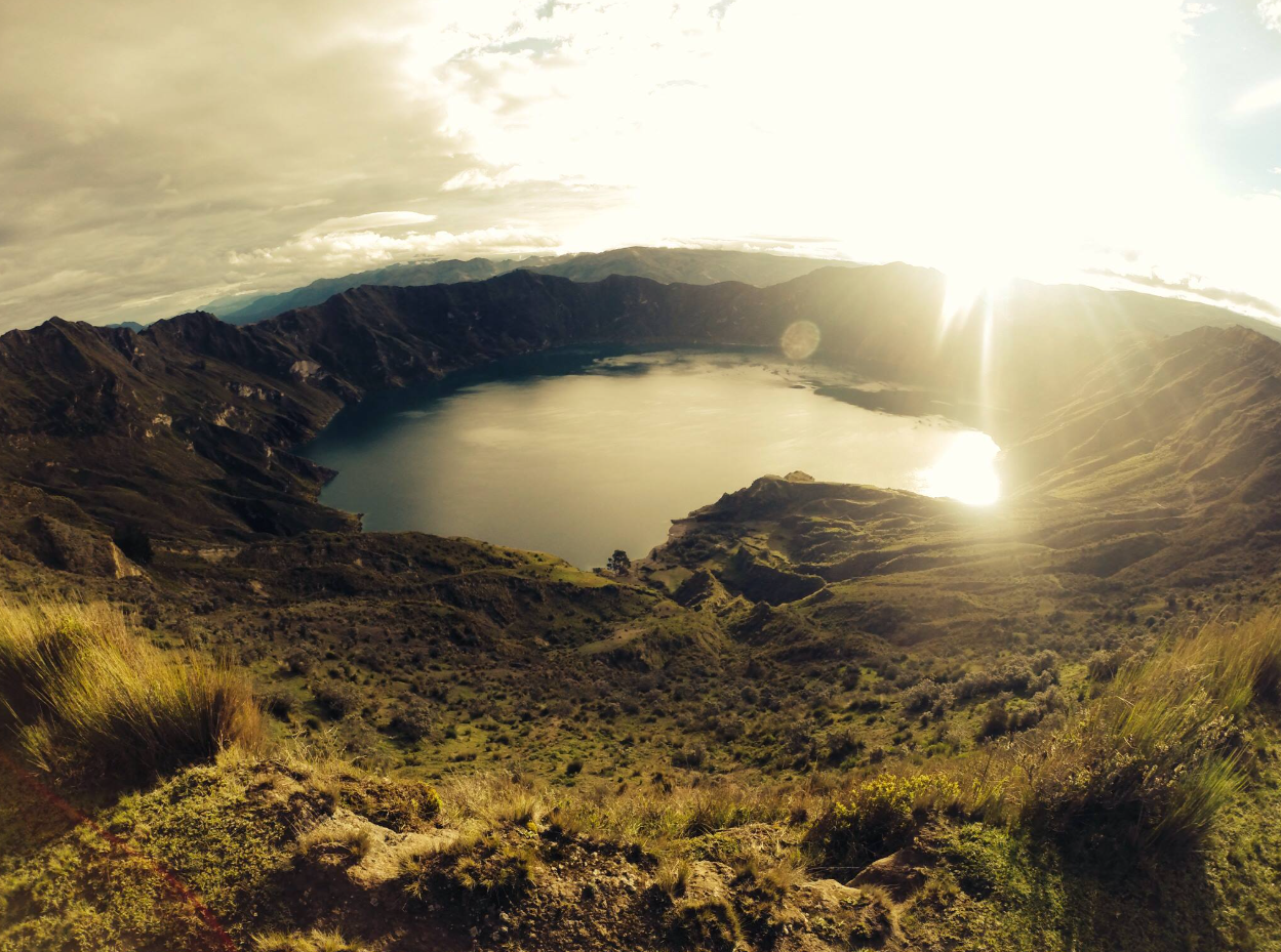Quilotoa Crater Hike with Yoga in the Ecuadorian Andes gallery 2
