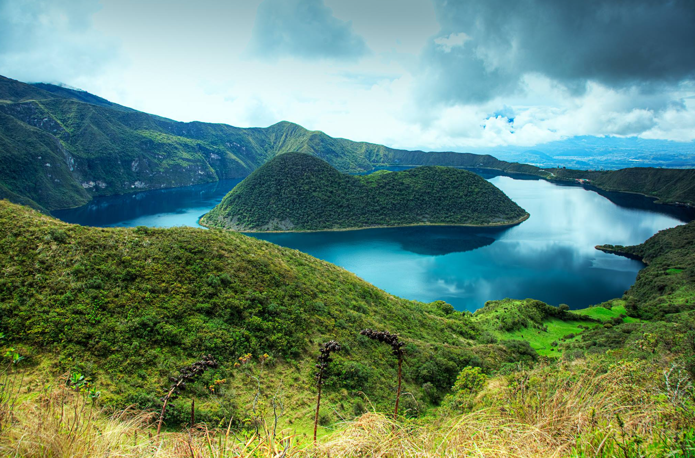Cuicocha Lagoon Mindful Mountain Hike and Wellness Day gallery 4