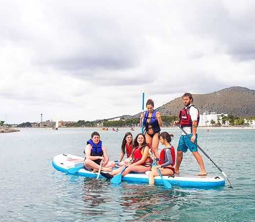Mega SUP Hire in Puerto de Alcudia, Mallorca, photo 4