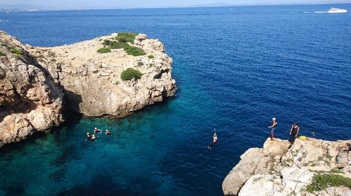 Coasteering Adventure in Paguera – Cliff Jumps, Ziplines & Sea Scrambles, photo 5
