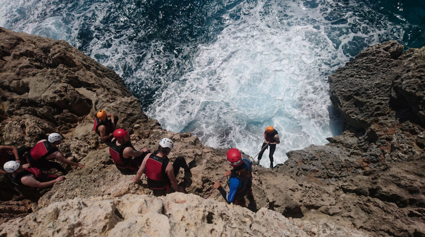 Mallorca East Coast Coasteering – Climb, Swim & Zip in Cala Provençals gallery 2