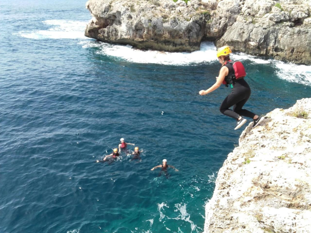 Mallorca East Coast Coasteering – Climb, Swim & Zip in Cala Provençals gallery 3