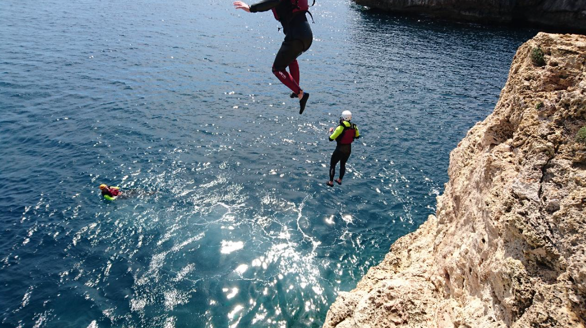 Mallorca East Coast Coasteering – Climb, Swim & Zip in Cala Provençals gallery 5