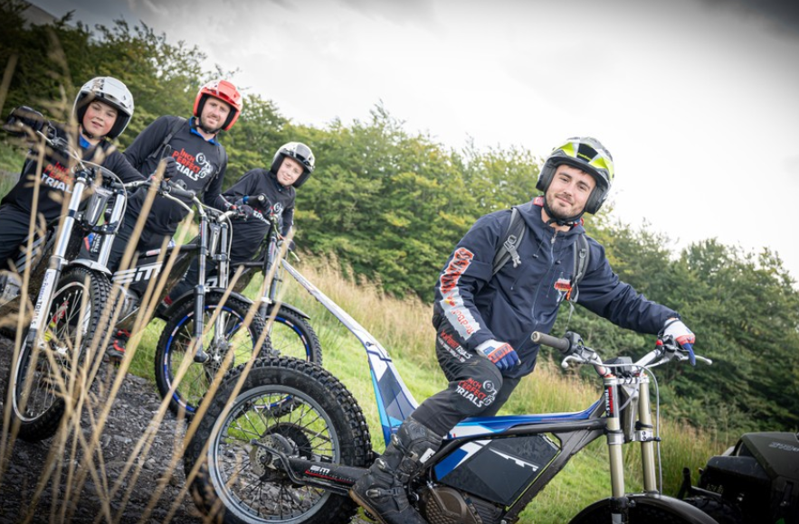 Intermediate Motorcycle Trial Day in Whitewell, Lancashire, listing photo