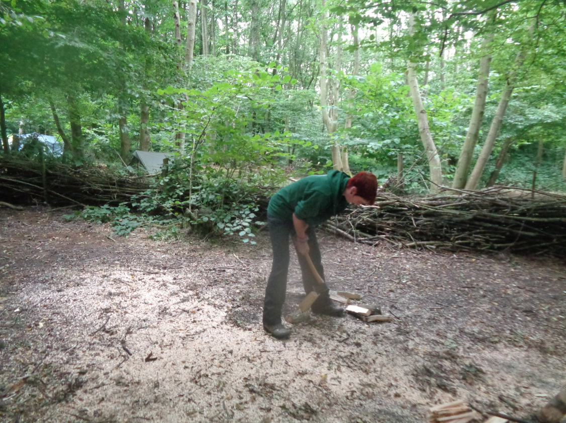 Axe Skills Course in Kent gallery 3