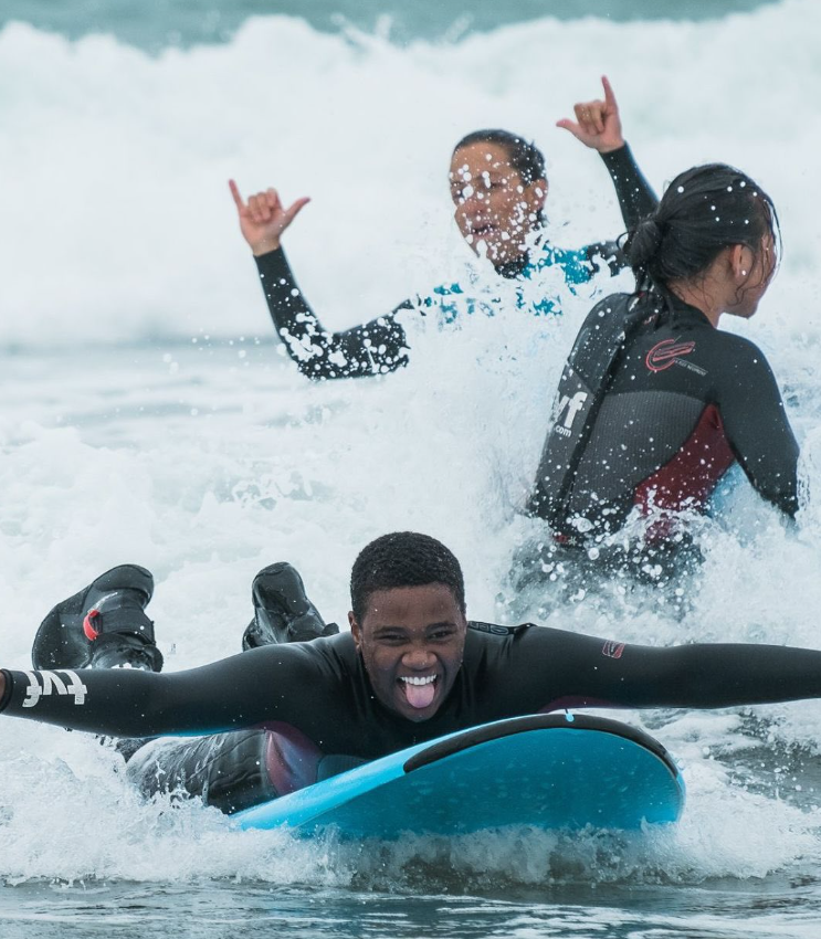 Surfing Lesson on Whitesands Beach, St Davids gallery 9