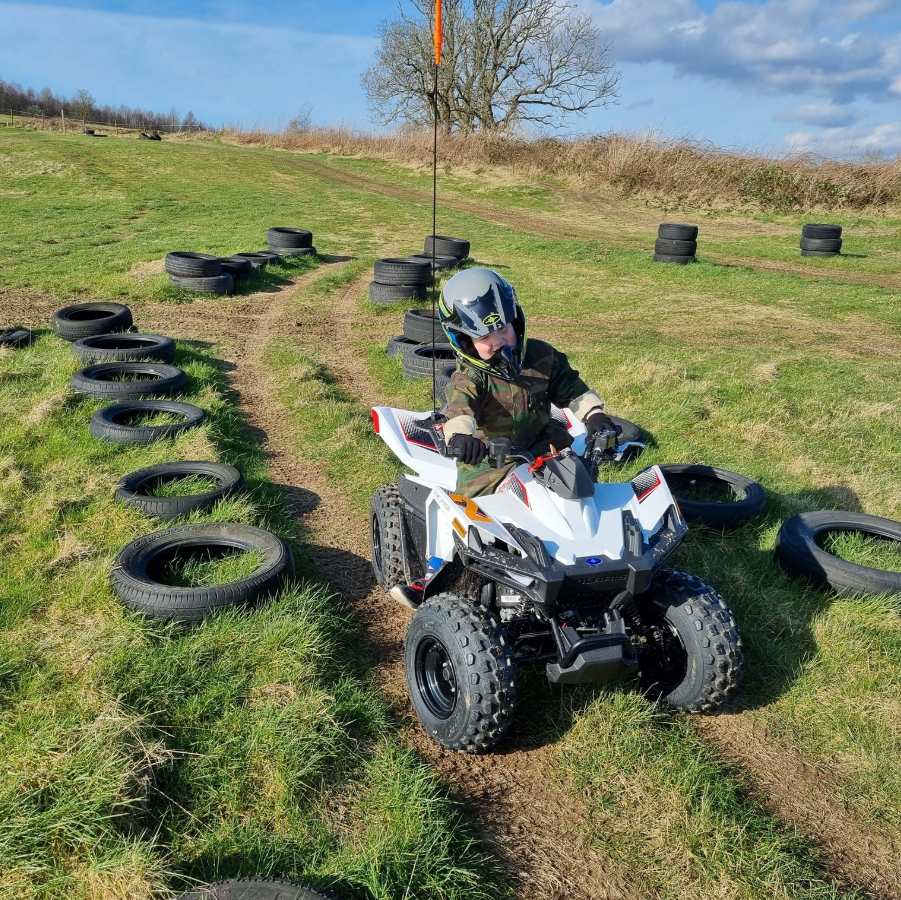 Junior Quad Biking Sessions in Stirlingshire gallery 2