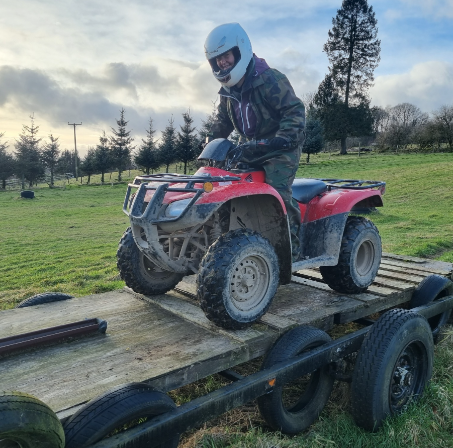 Junior Quad Biking Sessions in Stirlingshire gallery 4