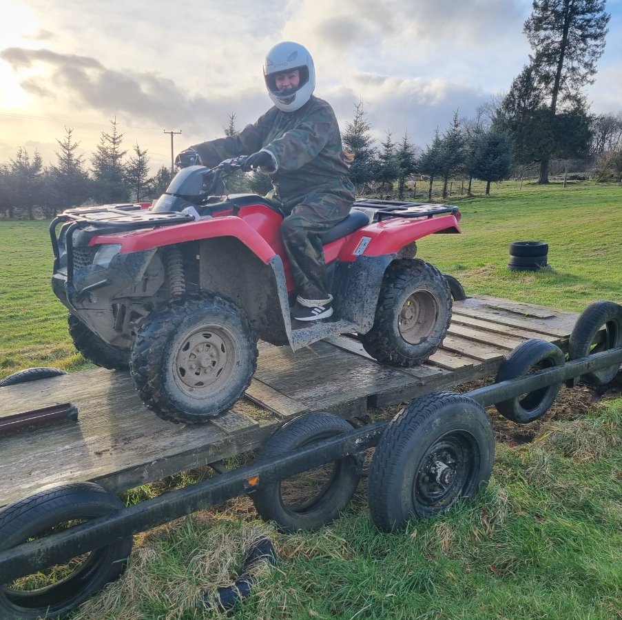 Junior Quad Biking Sessions in Stirlingshire gallery 5