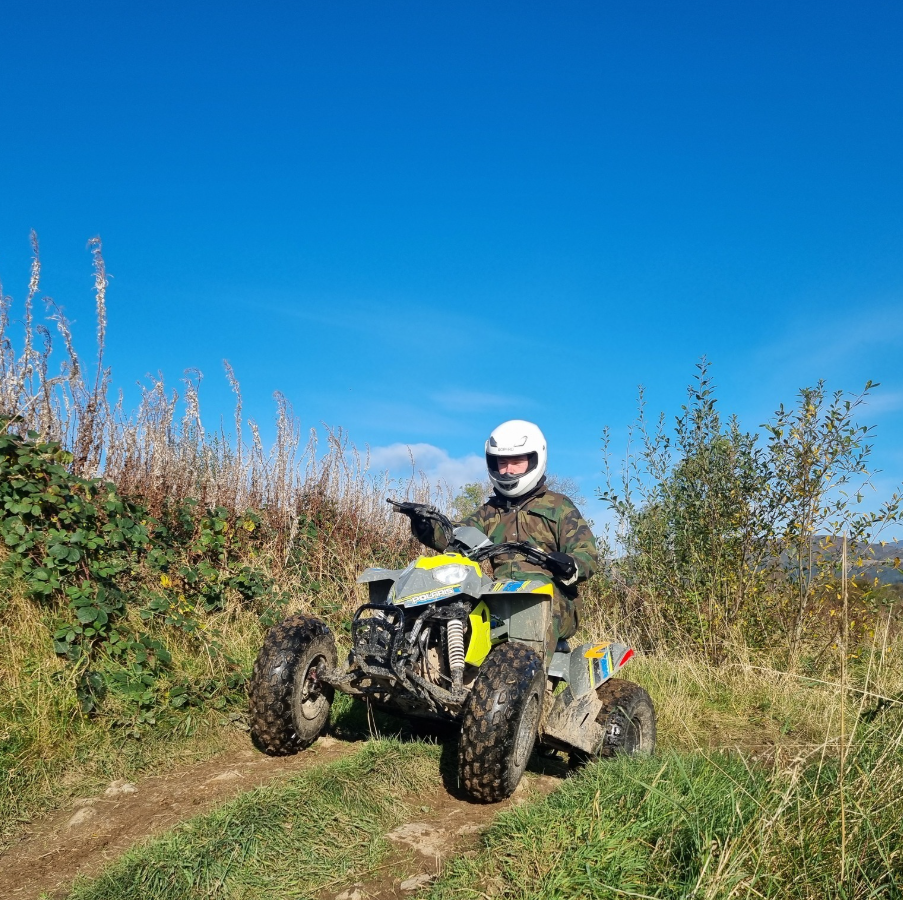 Adult Quad Biking Session in Stirlingshire gallery 7