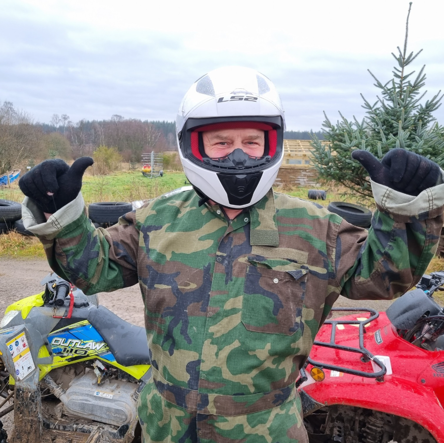 Adult Quad Biking Session in Stirlingshire gallery 3