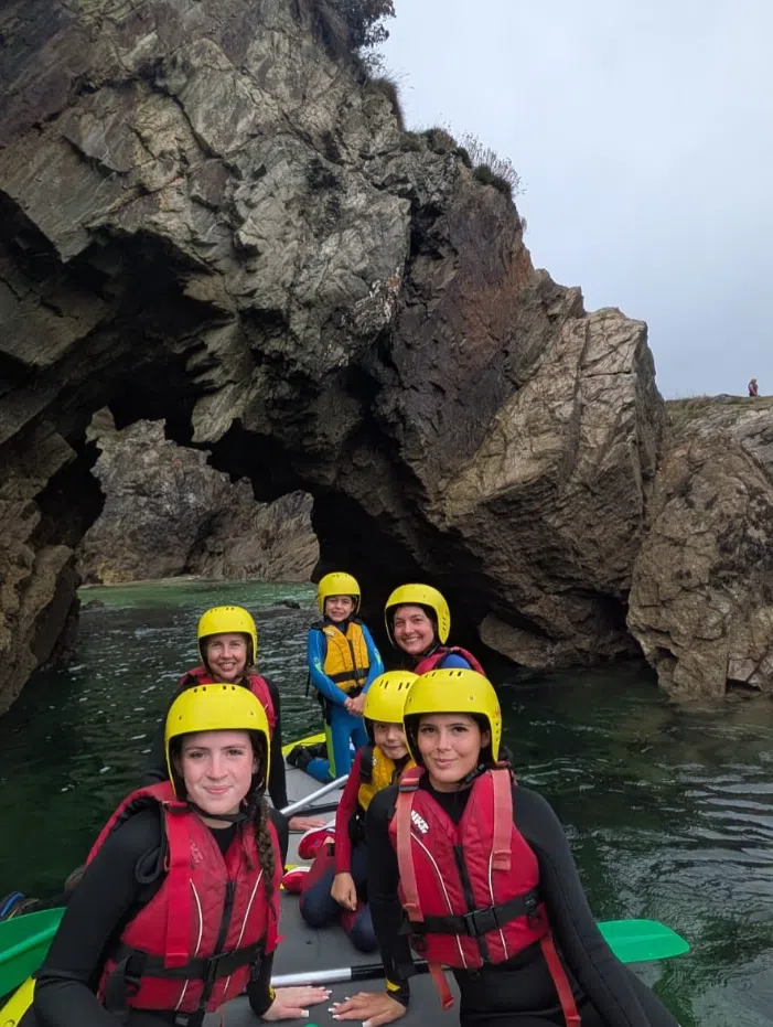 Family Coasteer & Super SUP Session in Newquay gallery 2