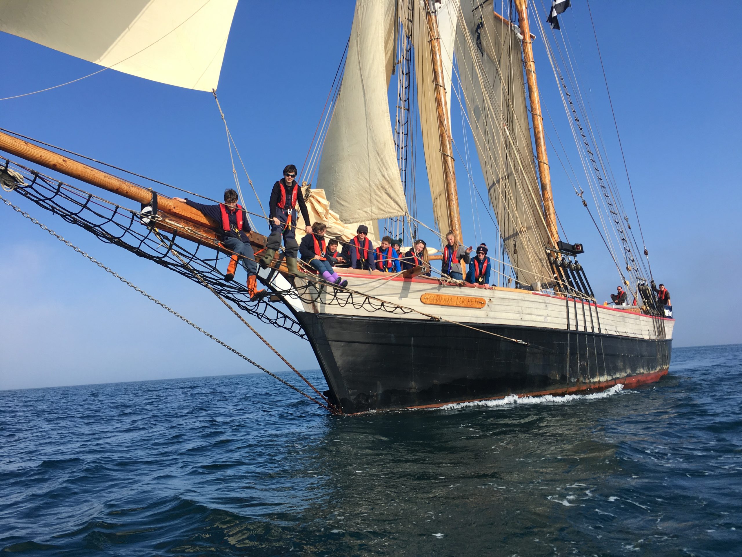 Teenage Adventure Sailing and RYA Qualifications – South Devon/Cornwall Coast – Johanna Lucretia, photo 3