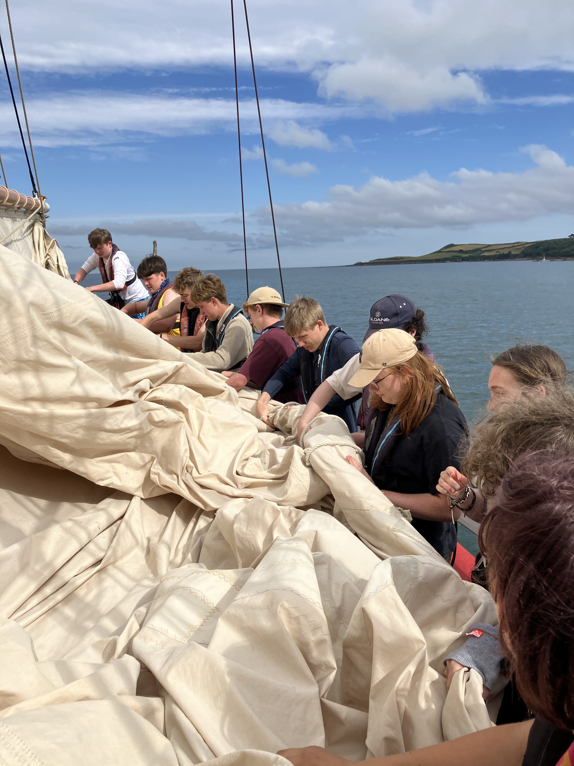 Teenage Adventure Sailing and RYA Qualifications – South Devon/Cornwall Coast – Johanna Lucretia, photo 4