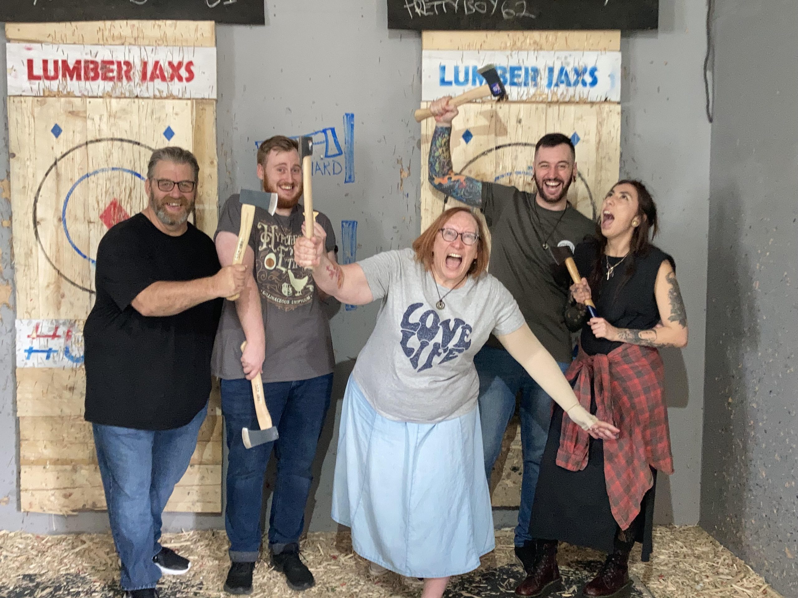 Social Axe Throwing Session in Nuneaton, Warwickshire, photo 3