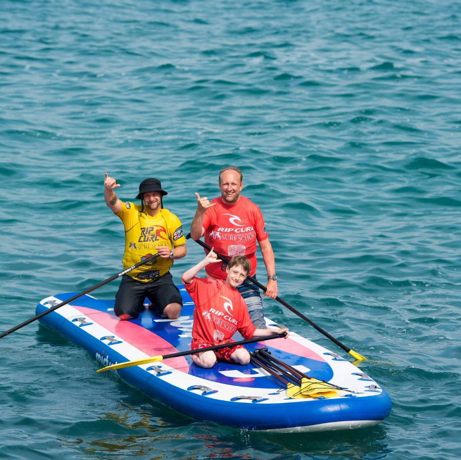 Family Super SUP and Snorkel Session in Newquay gallery 3