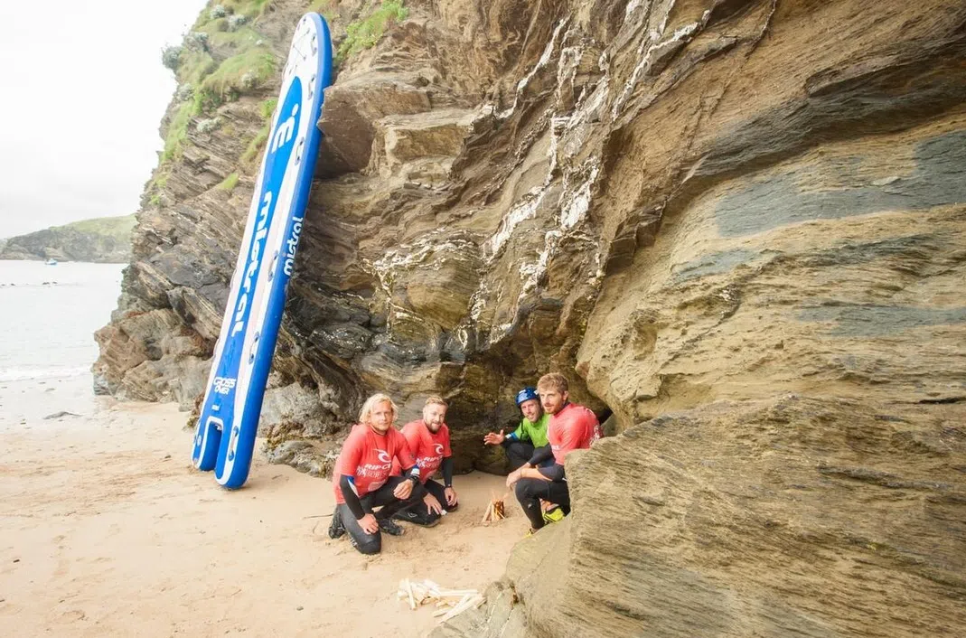 Cornwall Castaway: Bushcraft, Super SUP and Coasteering in Newquay gallery 5