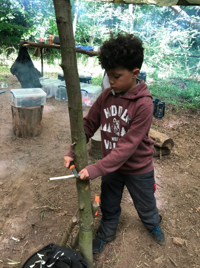 Family Bushcraft Overnight Adventure in South London, photo 2