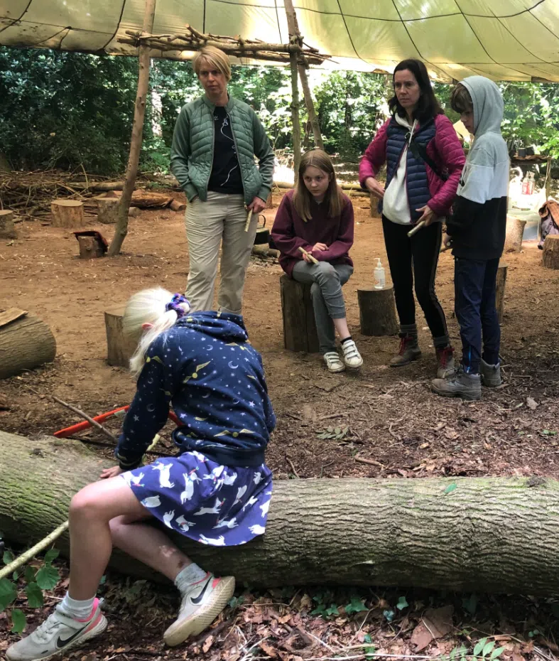 Family Bushcraft Overnight Adventure in South London gallery 3