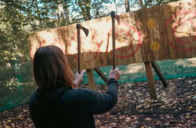 Axe Throwing Session in Masham, Ripon, photo 3