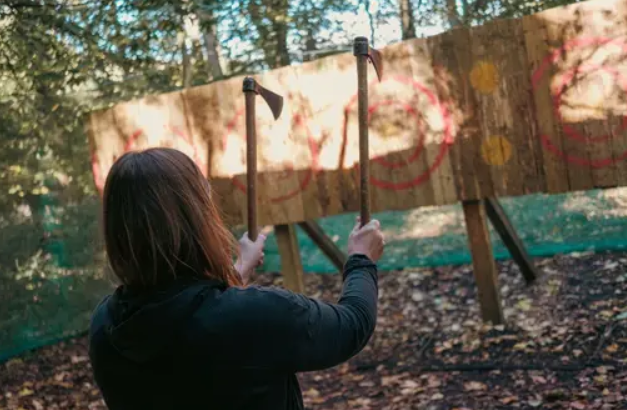 Axe Throwing Session in Masham, Ripon gallery 5