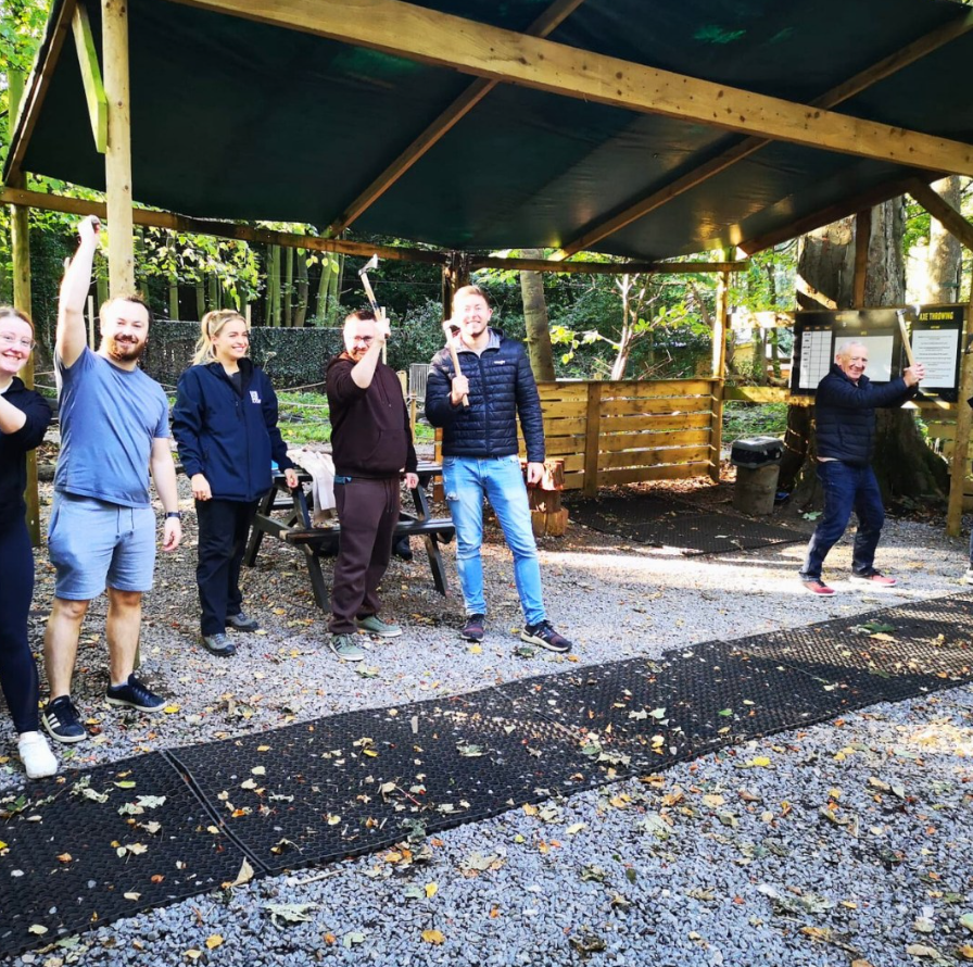 Axe Throwing Session in Masham, Ripon gallery 7