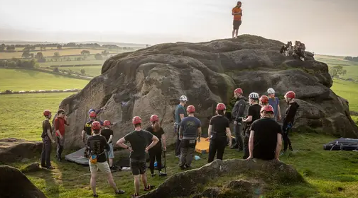Outdoor Rock Climbing in Yorkshire gallery 7