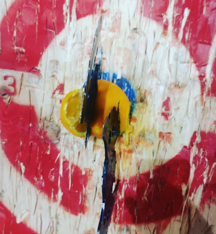 Ninja Throwing Session in Atocha, Madrid gallery 3