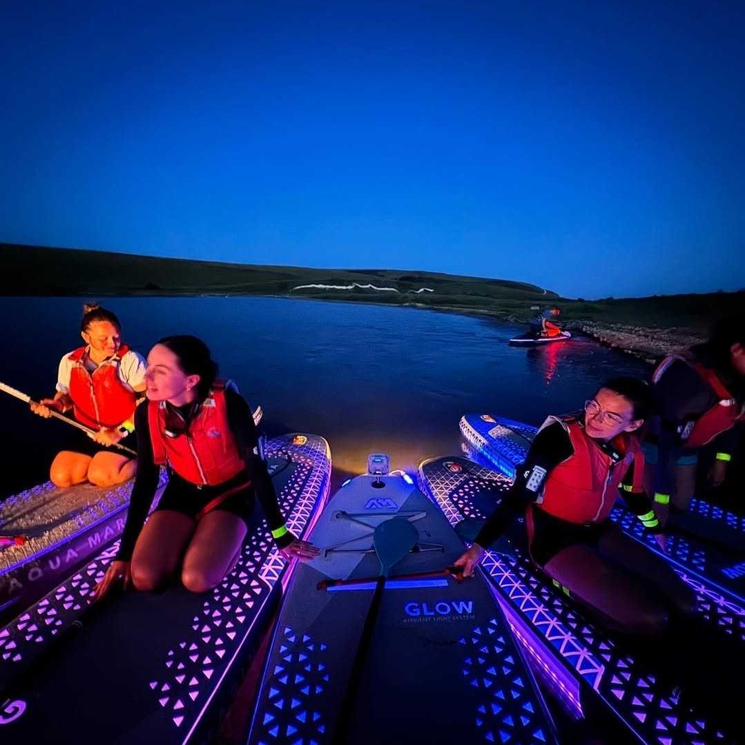 Glow SUP near Seaford, photo 2