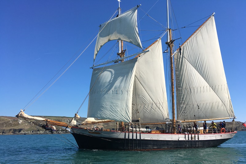 Teenage Adventure Sailing and RYA Qualifications – South Devon/Cornwall Coast – Johanna Lucretia gallery 6
