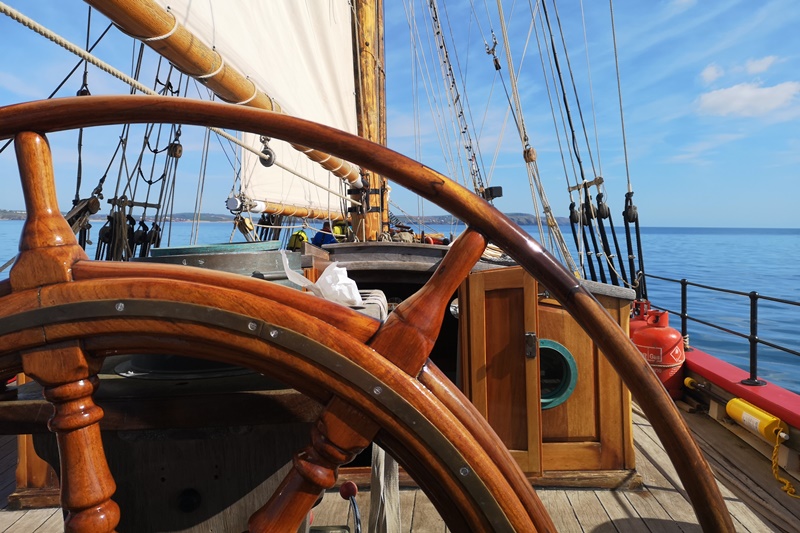 Teenage Adventure Sailing and RYA Qualifications – South Devon/Cornwall Coast – Johanna Lucretia gallery 8