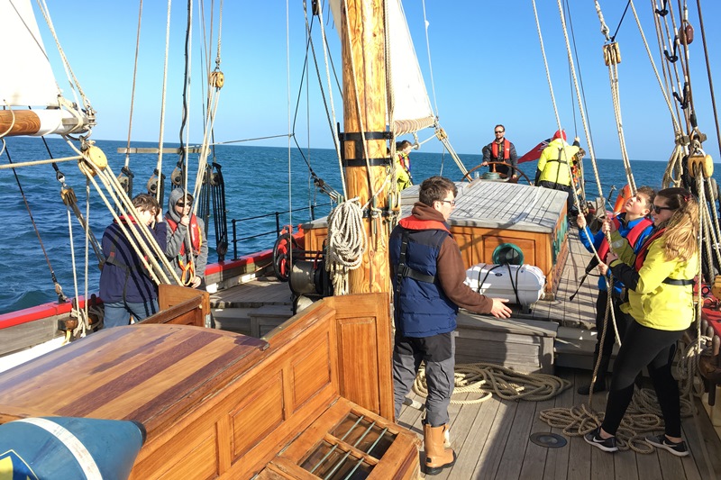 Teenage Adventure Sailing and RYA Qualifications – South Devon/Cornwall Coast – Johanna Lucretia gallery 4