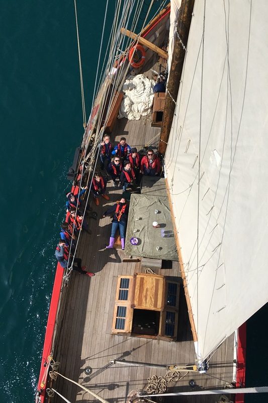 Teenage Adventure Sailing and RYA Qualifications – South Devon/Cornwall Coast – Johanna Lucretia gallery 5