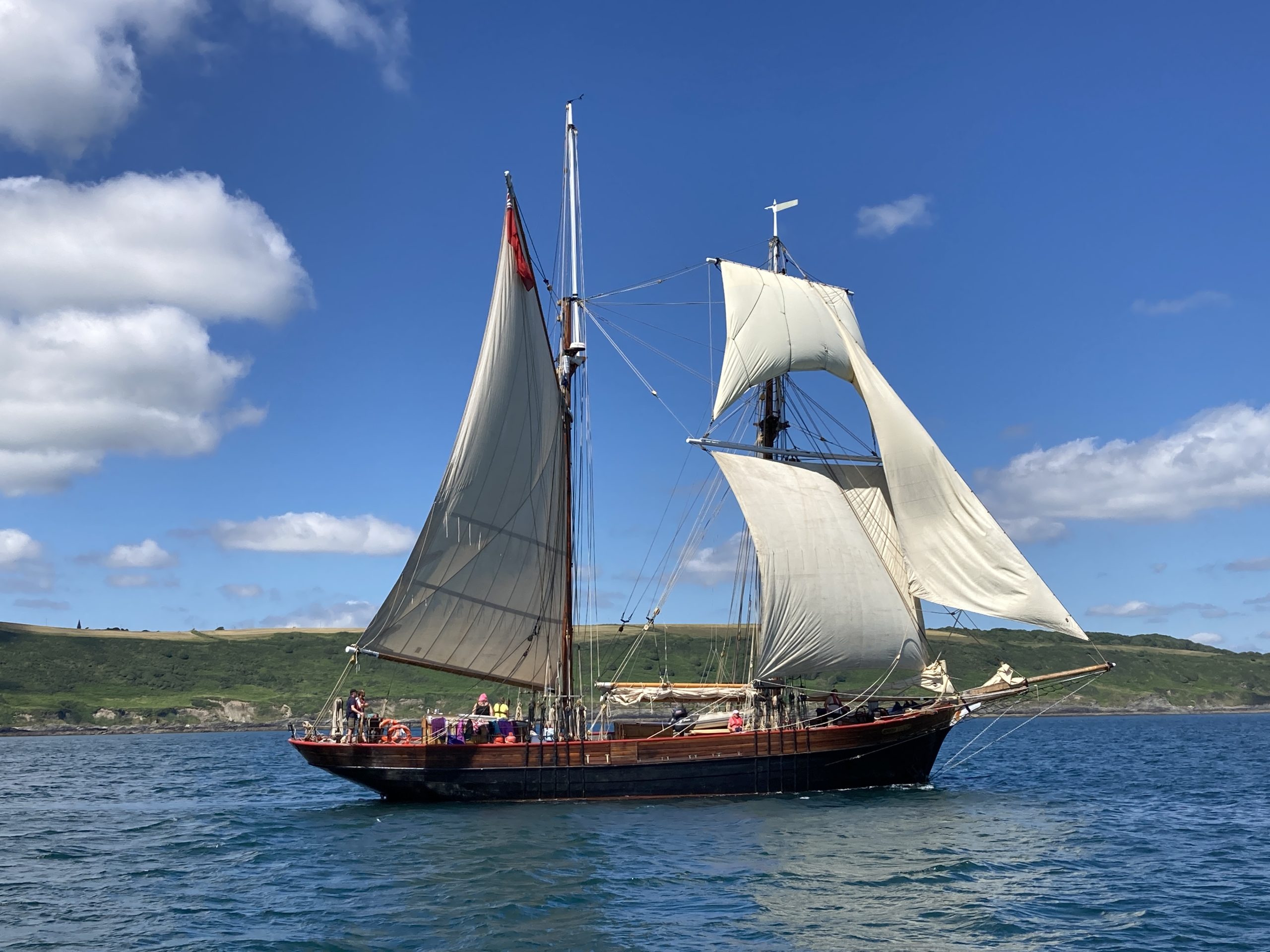 Teenage Adventure Sailing and RYA Qualifications – South Devon/Cornwall Coast – Johanna Lucretia gallery 9