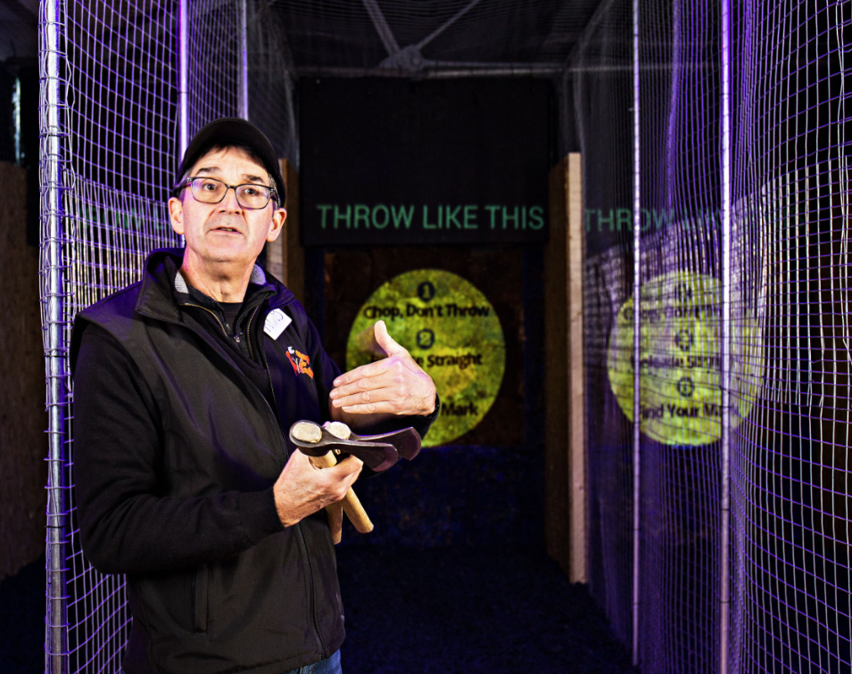 Axe Throwing Sessions in Cheltenham gallery 7