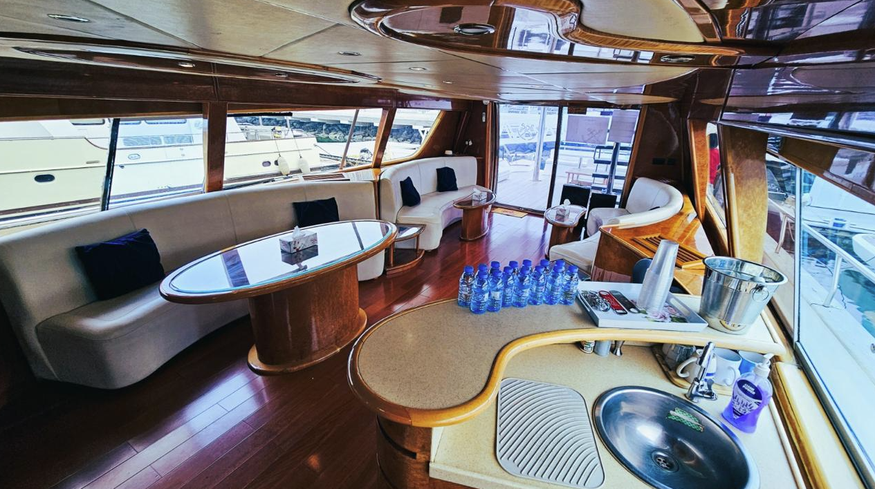 Burj Al Arab & Ain Dubai Shared Yacht Tour – 105ft Luxury Cruise from Dubai Harbour gallery 3