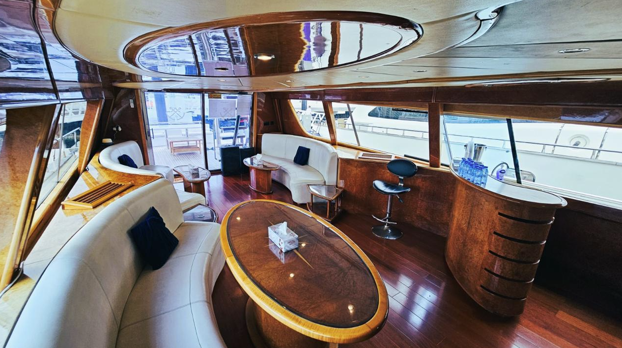 Burj Al Arab & Ain Dubai Shared Yacht Tour – 105ft Luxury Cruise from Dubai Harbour gallery 4