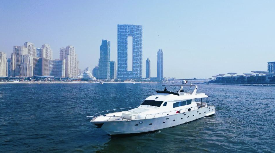 Burj Al Arab & Ain Dubai Shared Yacht Tour – 105ft Luxury Cruise from Dubai Harbour, photo 4