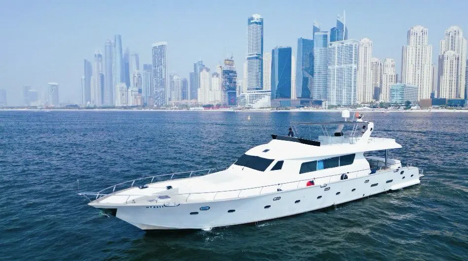 Burj Al Arab & Ain Dubai Shared Yacht Tour – 105ft Luxury Cruise from Dubai Harbour, listing photo