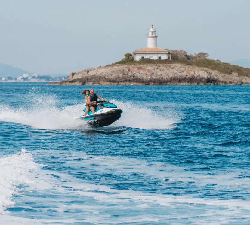 Jet Ski Tour to Aucanada Lighthouse – Guided Ride from Can Picafort, photo 2