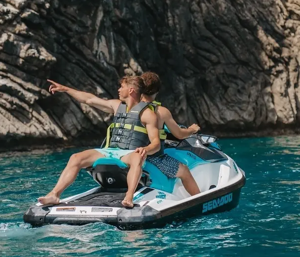 Jet Ski Tour of Playa Coll Baix and Caves from Can Picafort, photo 3