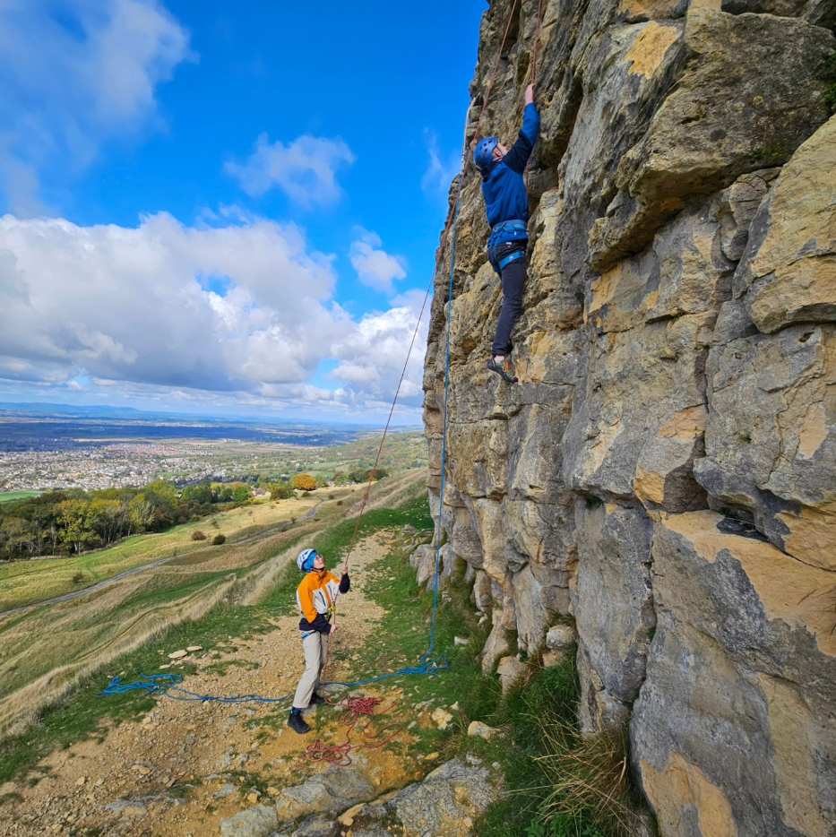 Cleeve Hill Rock Climbing in Gloucestershire gallery 5