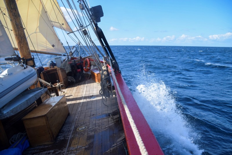 Teenage Adventure Sailing and RYA Qualifications – South Devon/Cornwall Coast – Johanna Lucretia gallery 7