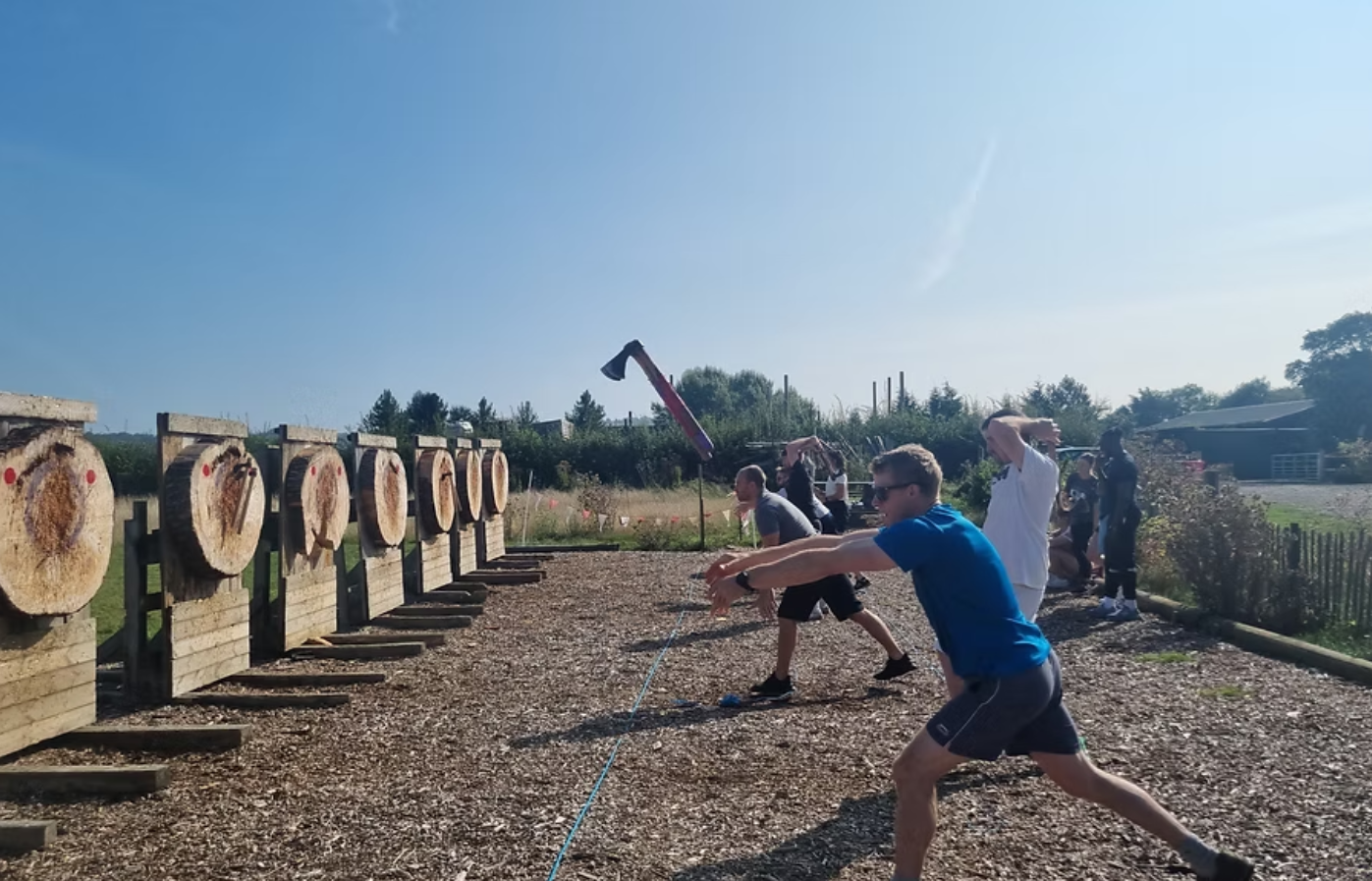Axe Throwing Session in Bristol gallery 4