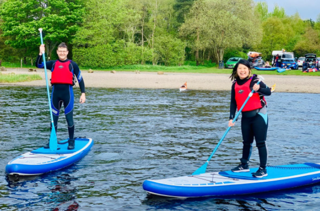Beginner SUP Session at Loch Faskally gallery 2