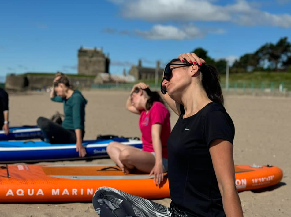 Yoga and Paddleboarding Session at Broughty Ferry, photo 3