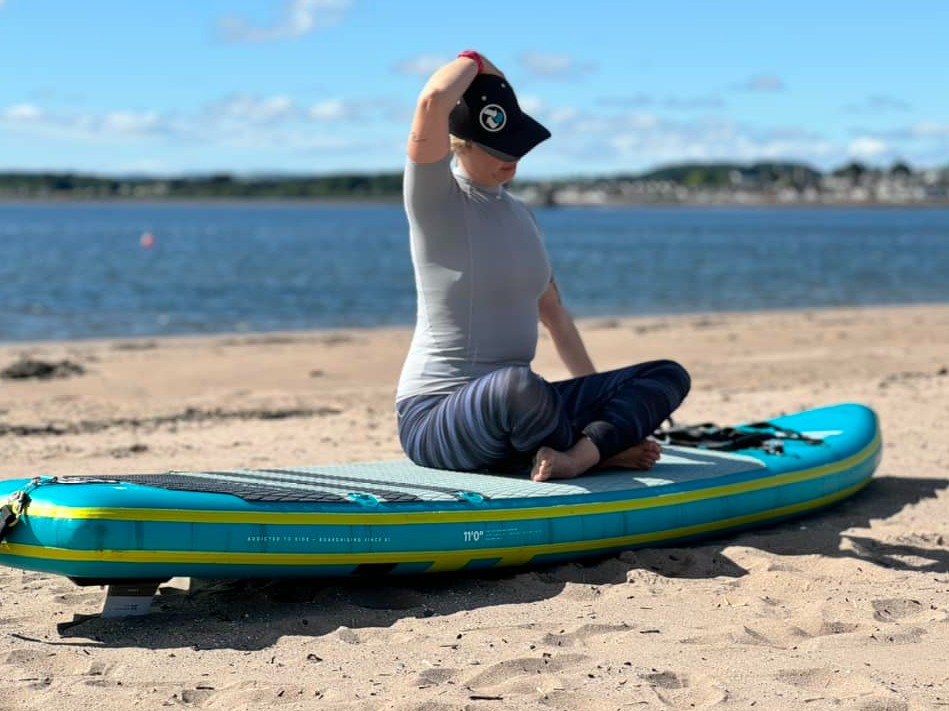 Yoga and Paddleboarding Session at Broughty Ferry gallery 6